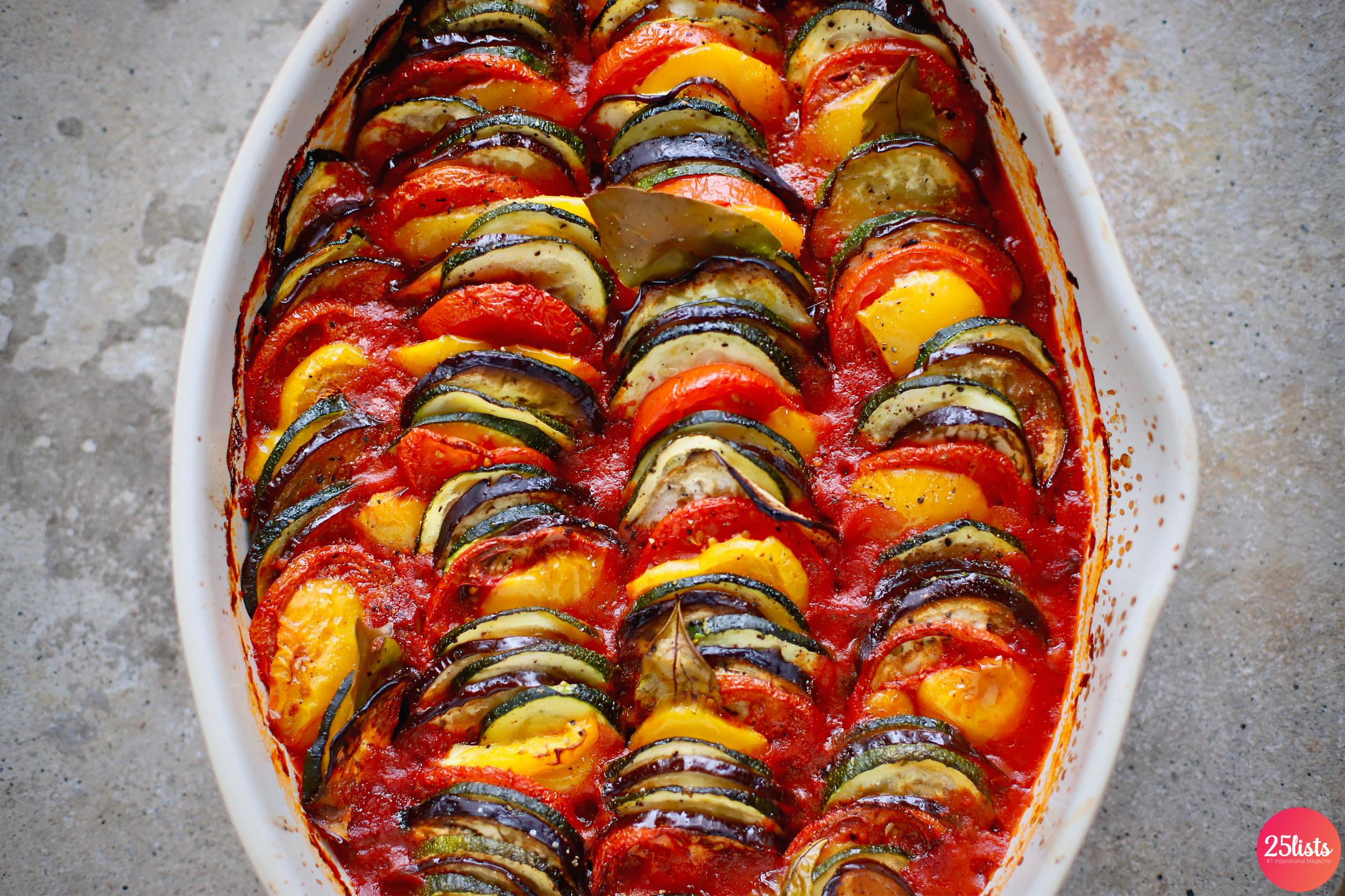 Baked Ratatouille Casserole : Recipe and best photos
