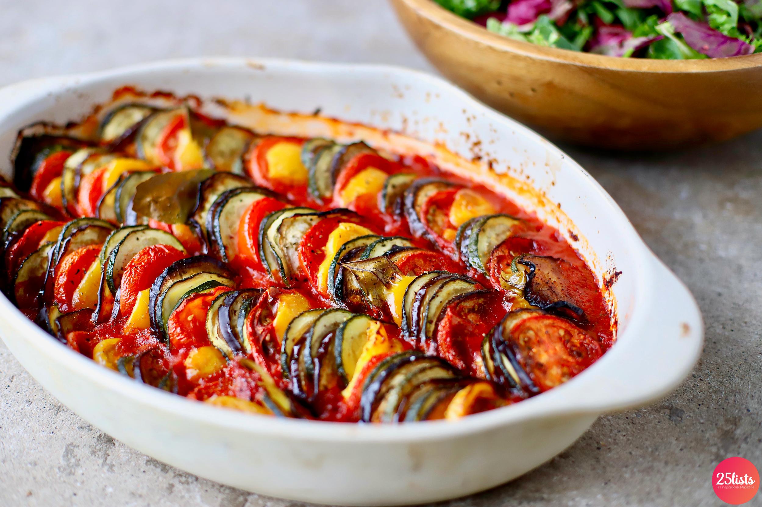 Baked Ratatouille Casserole : Recipe and best photos