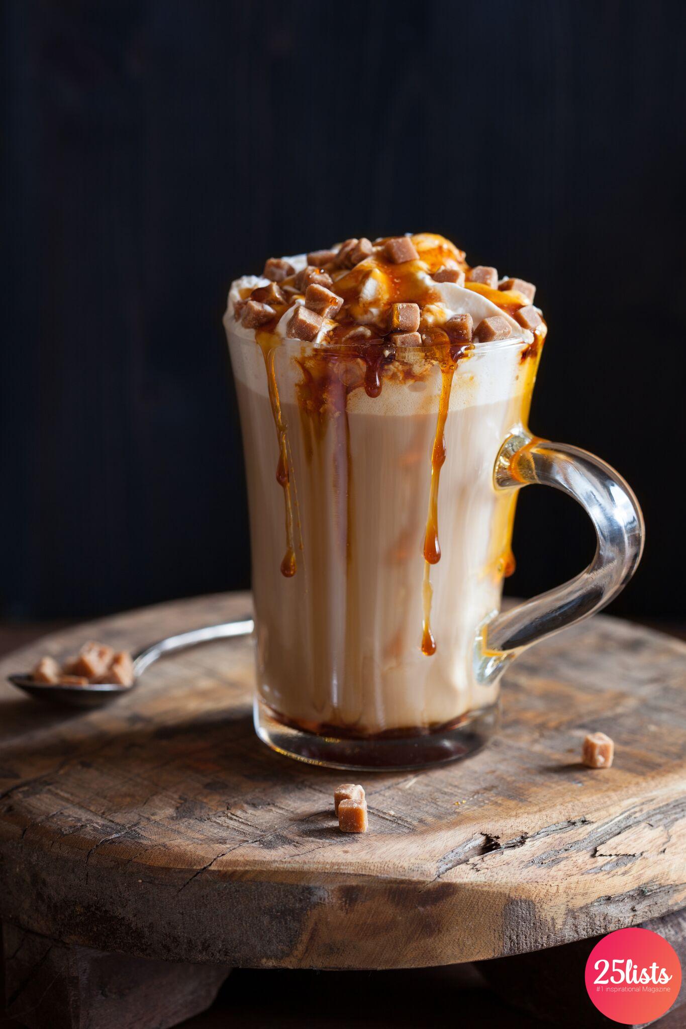 Caramel Latte : Recipe and best photos