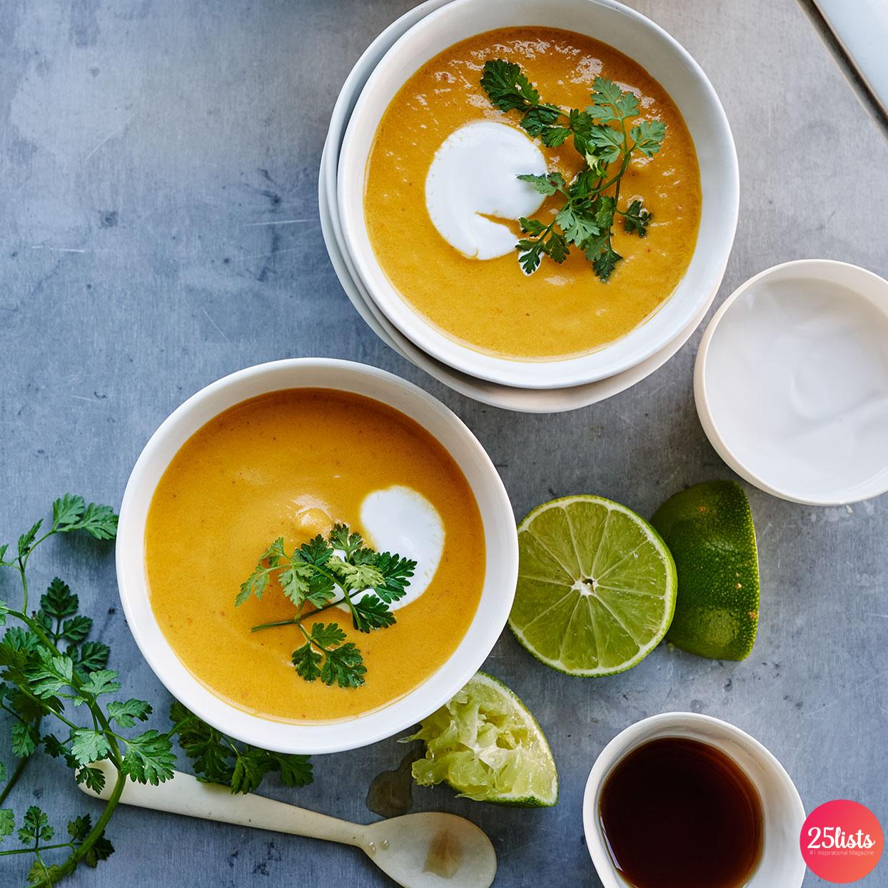 Carrot Thai Soup : Recipe and best photos