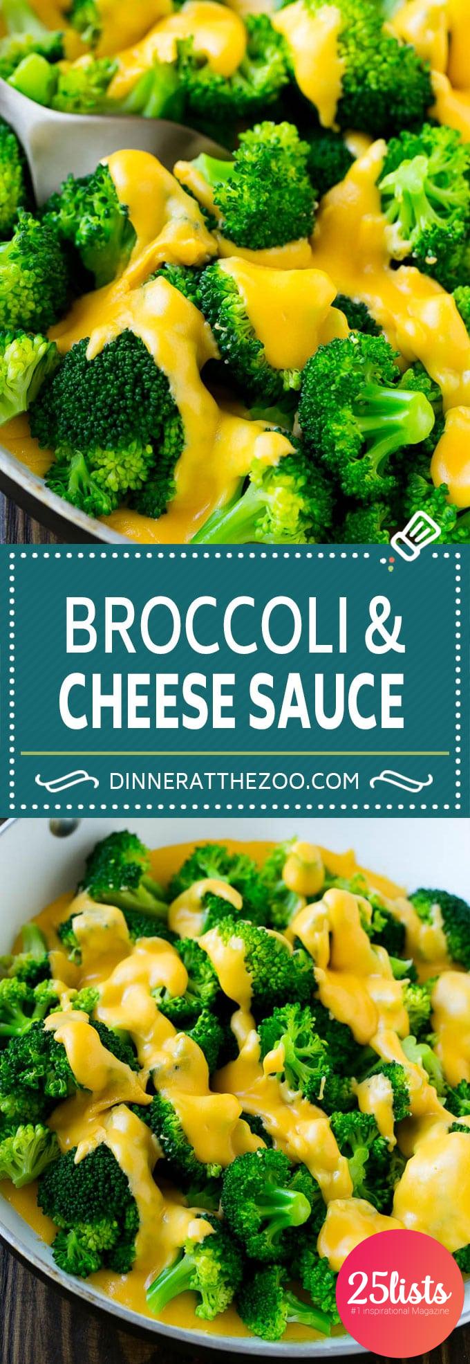 Cheddar Broccoli Sauce Recipe and best photos