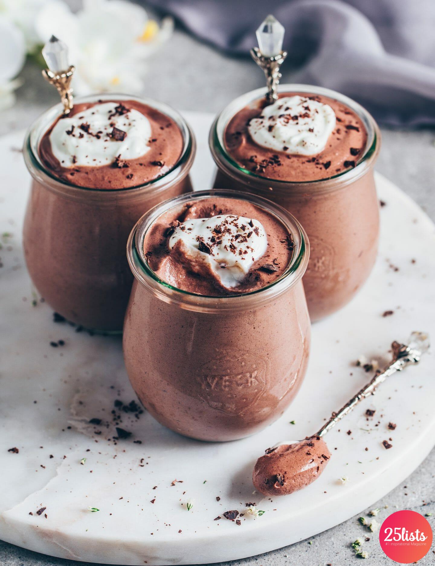 Chocolate Mousse Pudding : Recipe and best photos