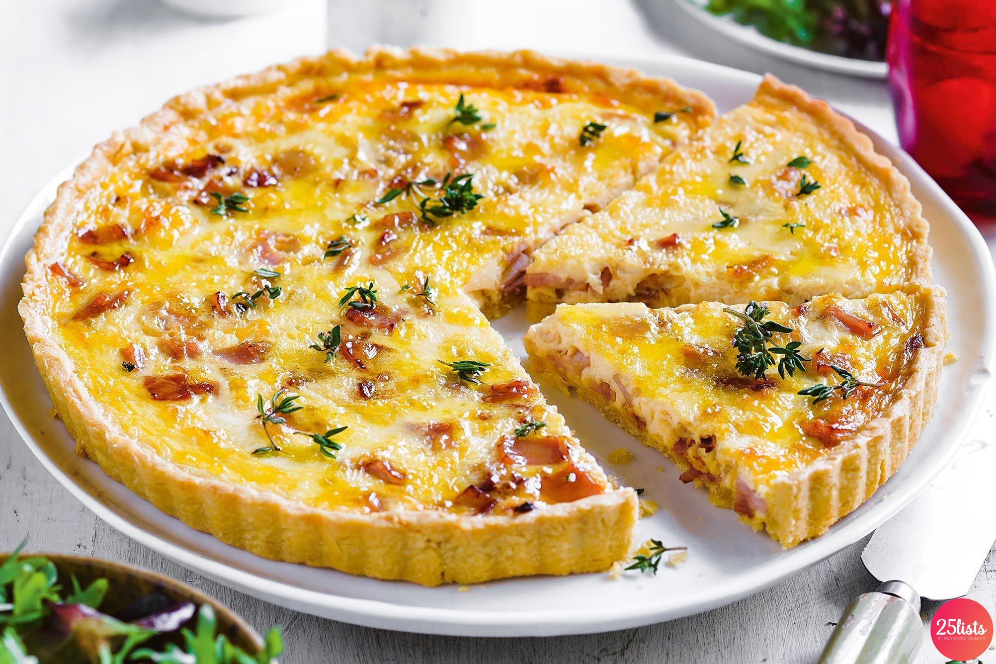 Classic Quiche : Recipe and best photos