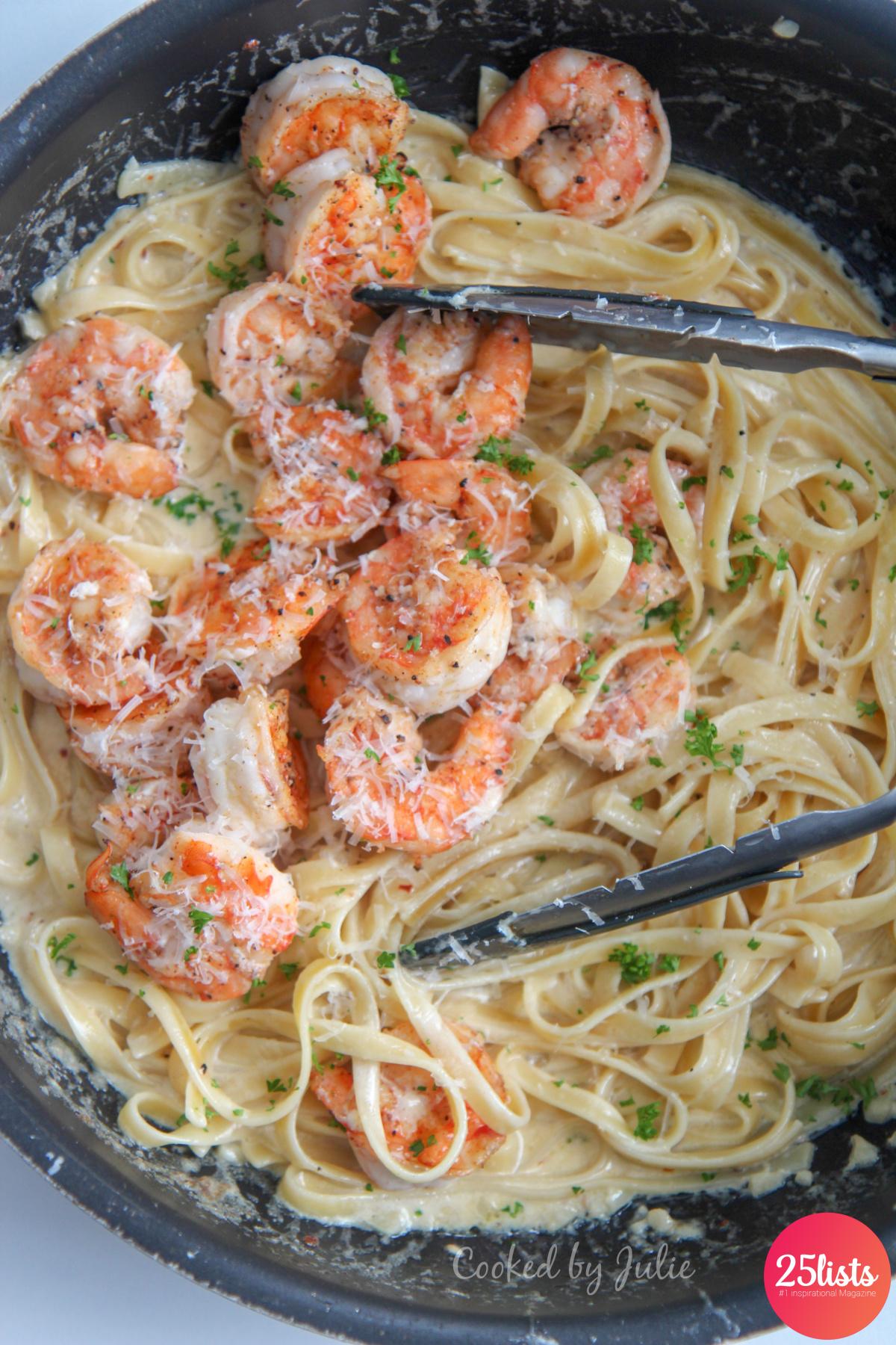 Creamy Seafood Noodles : Recipe and best photos