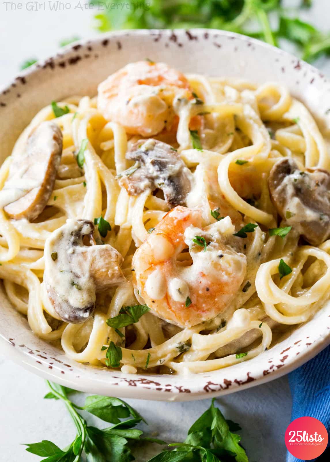 Creamy Seafood Noodles : Recipe and best photos