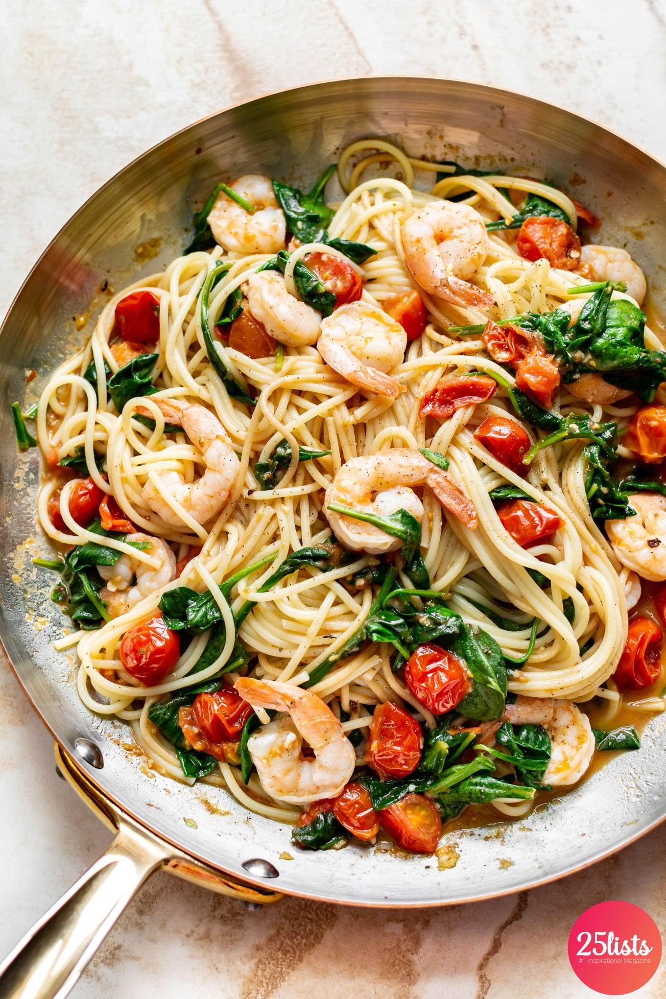 Creamy Spinach Shrimp Dinner : Recipe and best photos