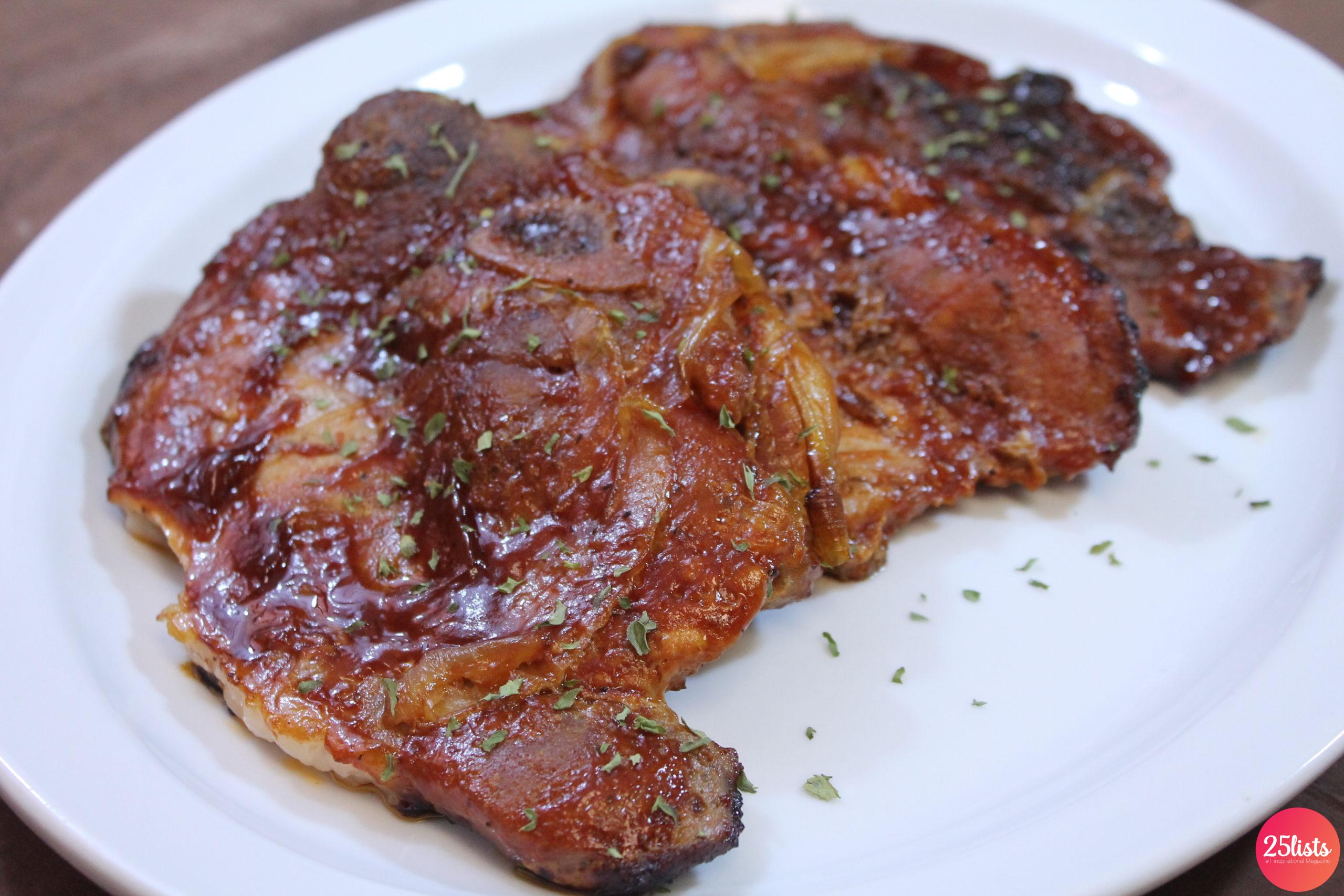 Pork Chops with Barbecue Sauce Recipe and best photos