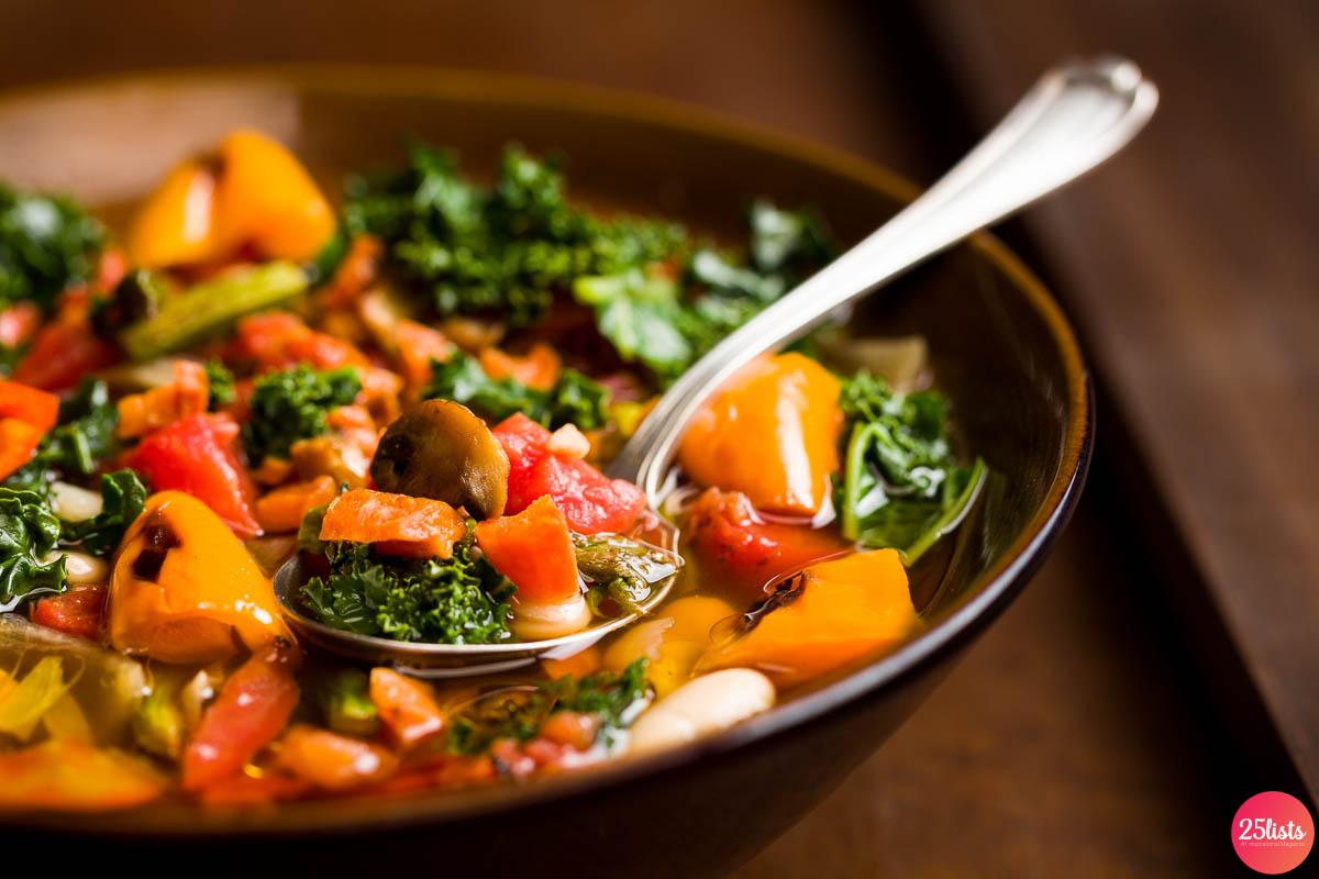 Roasted Vegetable Soup : Recipe and best photos