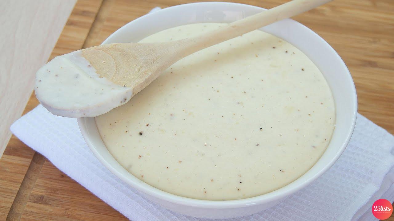 Simple White Sauce : Recipe and best photos