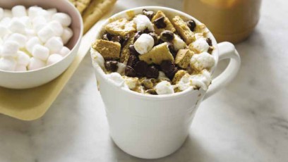 Peanut Butter S'Mores in a mug