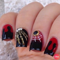 23 Most Beautiful Halloween Acrylic Nails