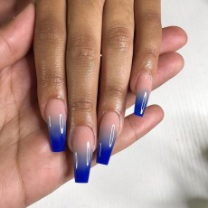 List : 20 Blue Ombre Nails and Ideas We’re Trying ASAP