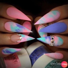 10 Best Nails Design Ideas for Coffin Shaped Nails