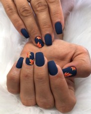 List : 35 Fall Nail Art ideas and Autumn Color Combos to try on this season
