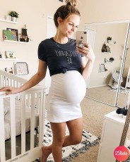 List : 23 Cute Pregnancy Outfits Worth Copying