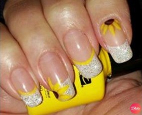 20 Sunflower Nails That Will Make Everyone Jealous