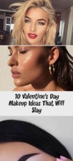 15 Romantic Hair and Makeup Ideas for Valentine’s Day 2020