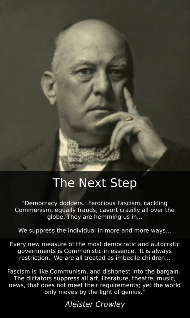 List & Collection : aleister crowley quotes.