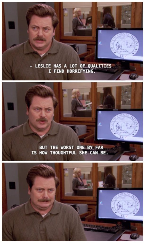 parks and rec quotes about punishing