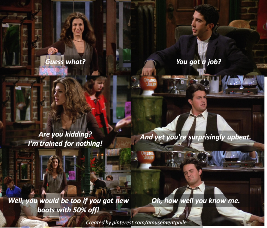 List : 25+ Best "Friends" TV Show Quotes (Photos Collection)