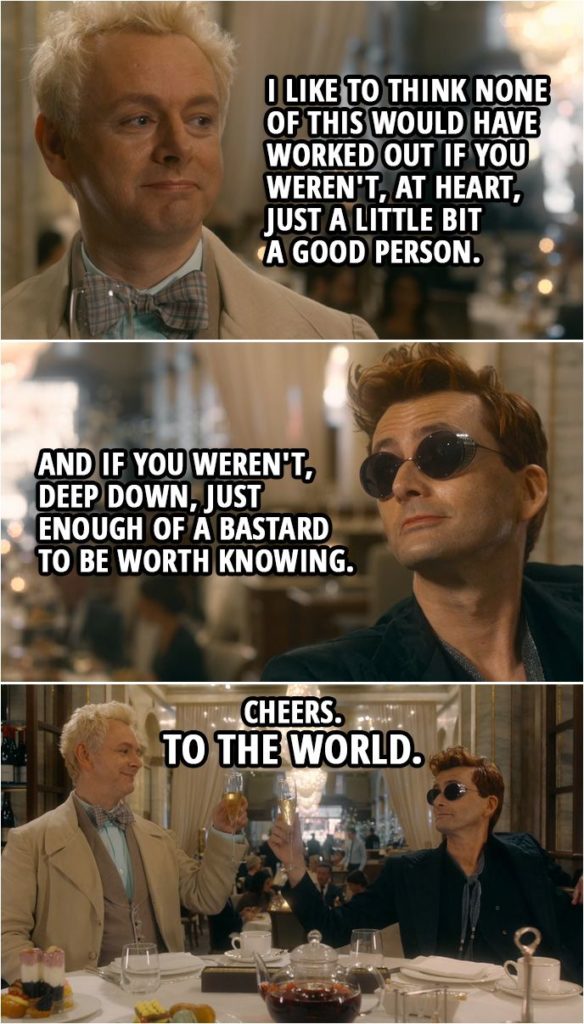 List : Best "Good Omens" TV Show Quotes (Photos Collection)