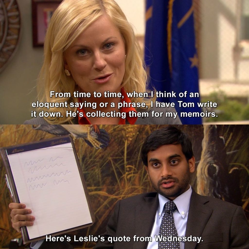 List : 25+ Best Leslie Knope Quotes (Photos Collection)