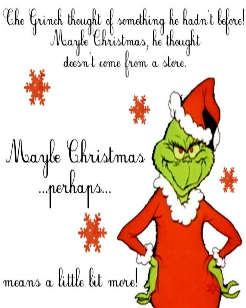 Famous Grinch Quote