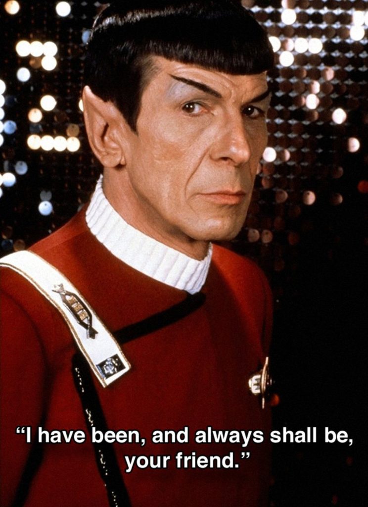 spock star trek famous quotes