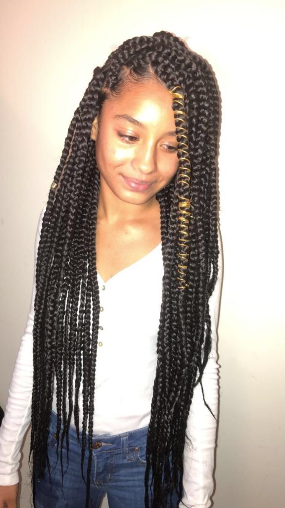 Hairstyle Trends - 26 Best Long Box Braids for Protective Hairstyles ...