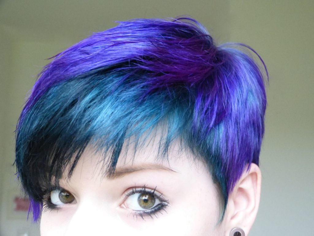 Blue Violet Hair Color on Different Skin Tones - wide 9