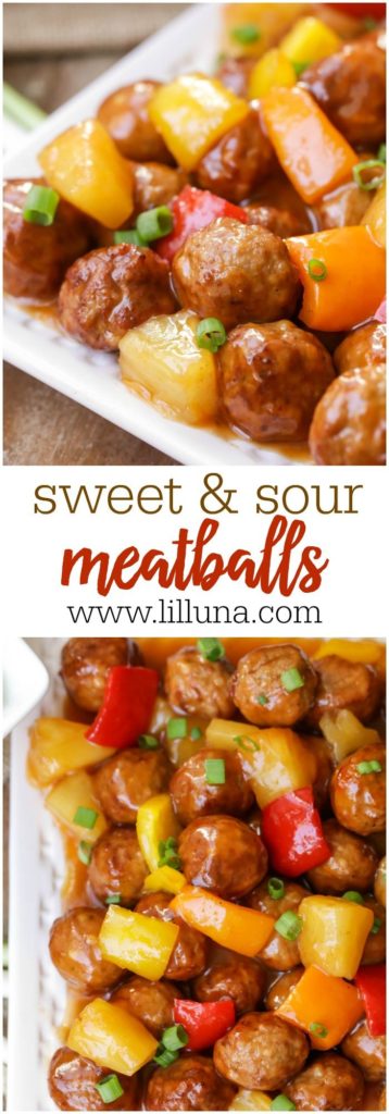 Sweet and Sour Meatballs : Recipe and best photos