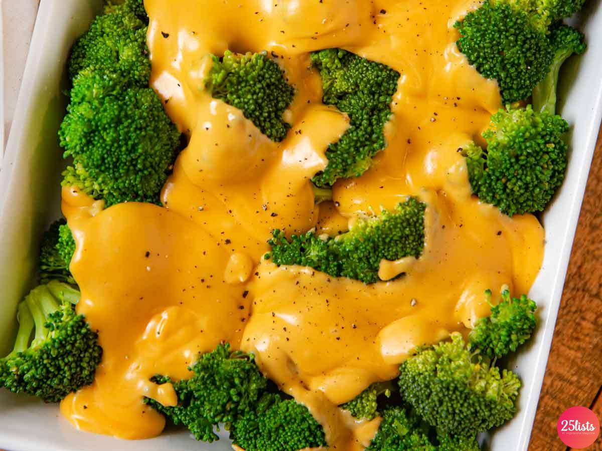 Cheddar Broccoli Sauce Recipe and best photos