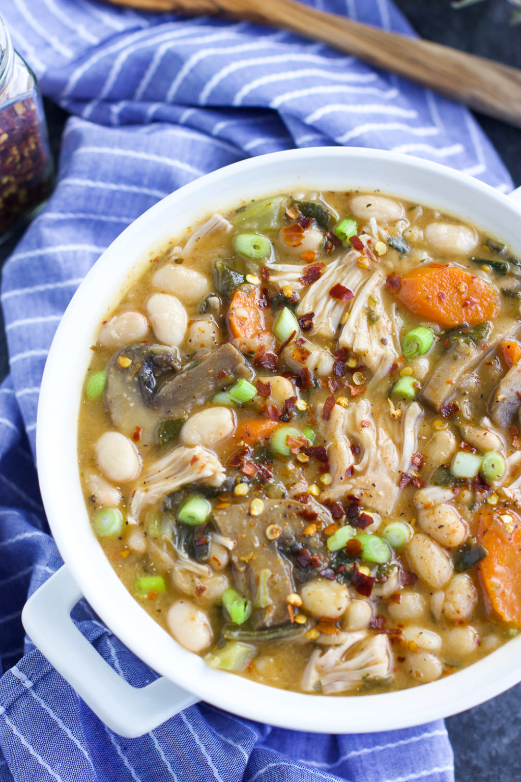 Vegetarian White Bean Chili Recipe and best photos