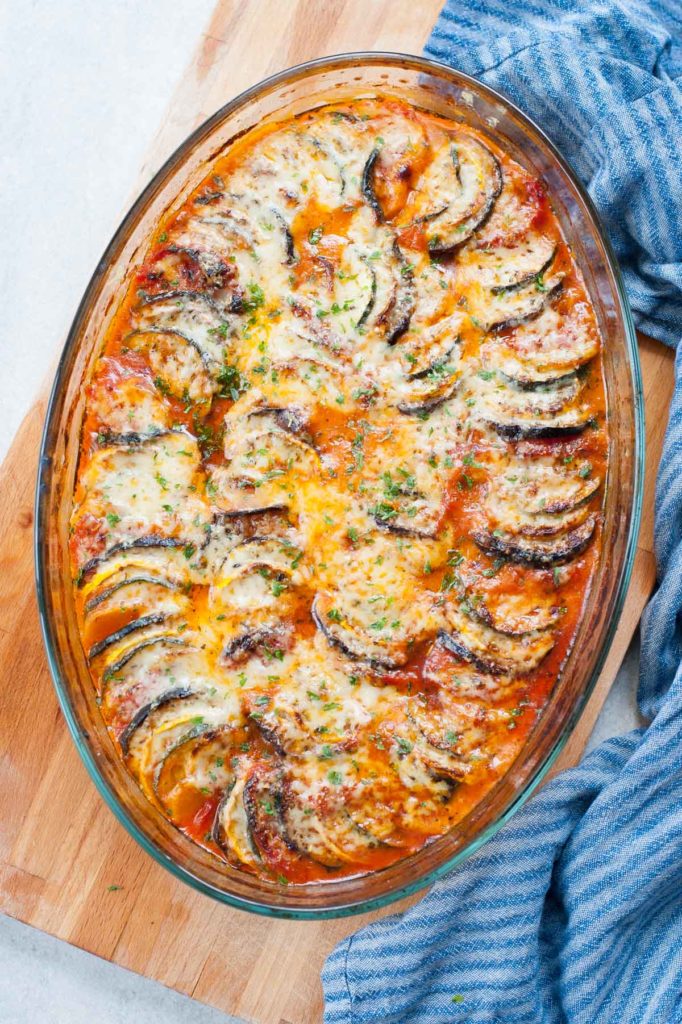 Baked Ratatouille Casserole : Recipe and best photos