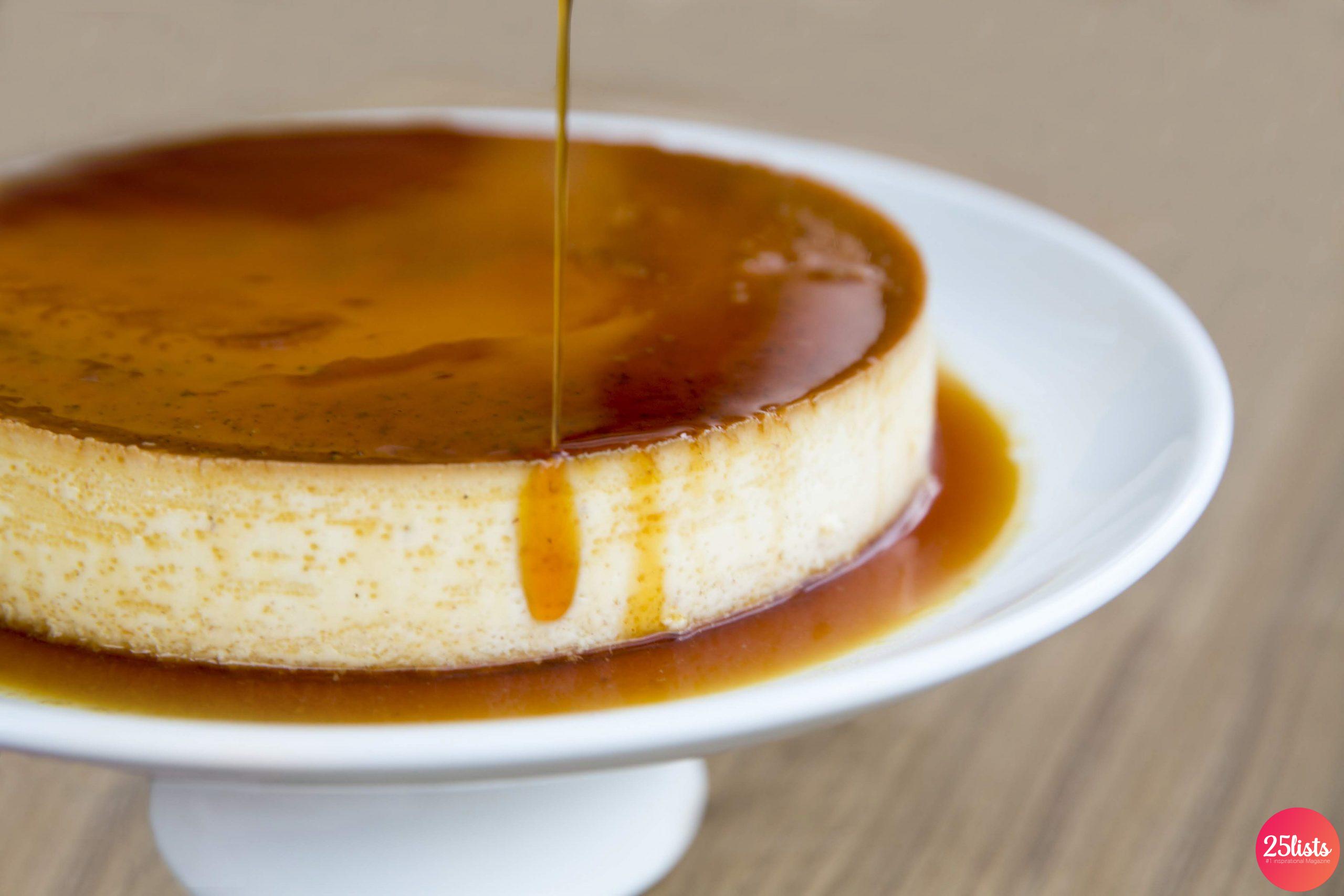 Coconut Flan with Caribbean Treasure Sauce Recipe and best photos