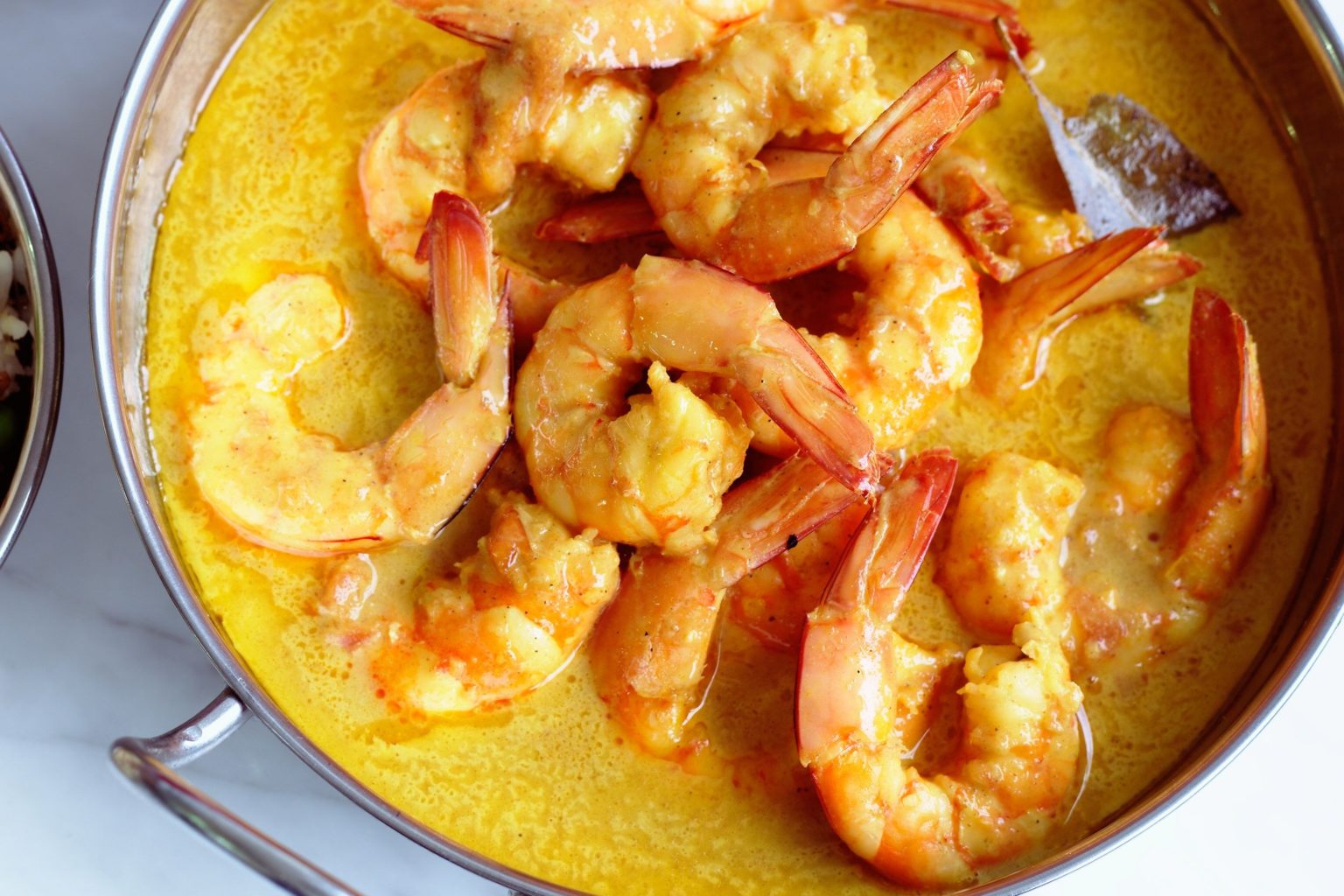 Prawn with Cream Curry Sauce Recipe and best photos