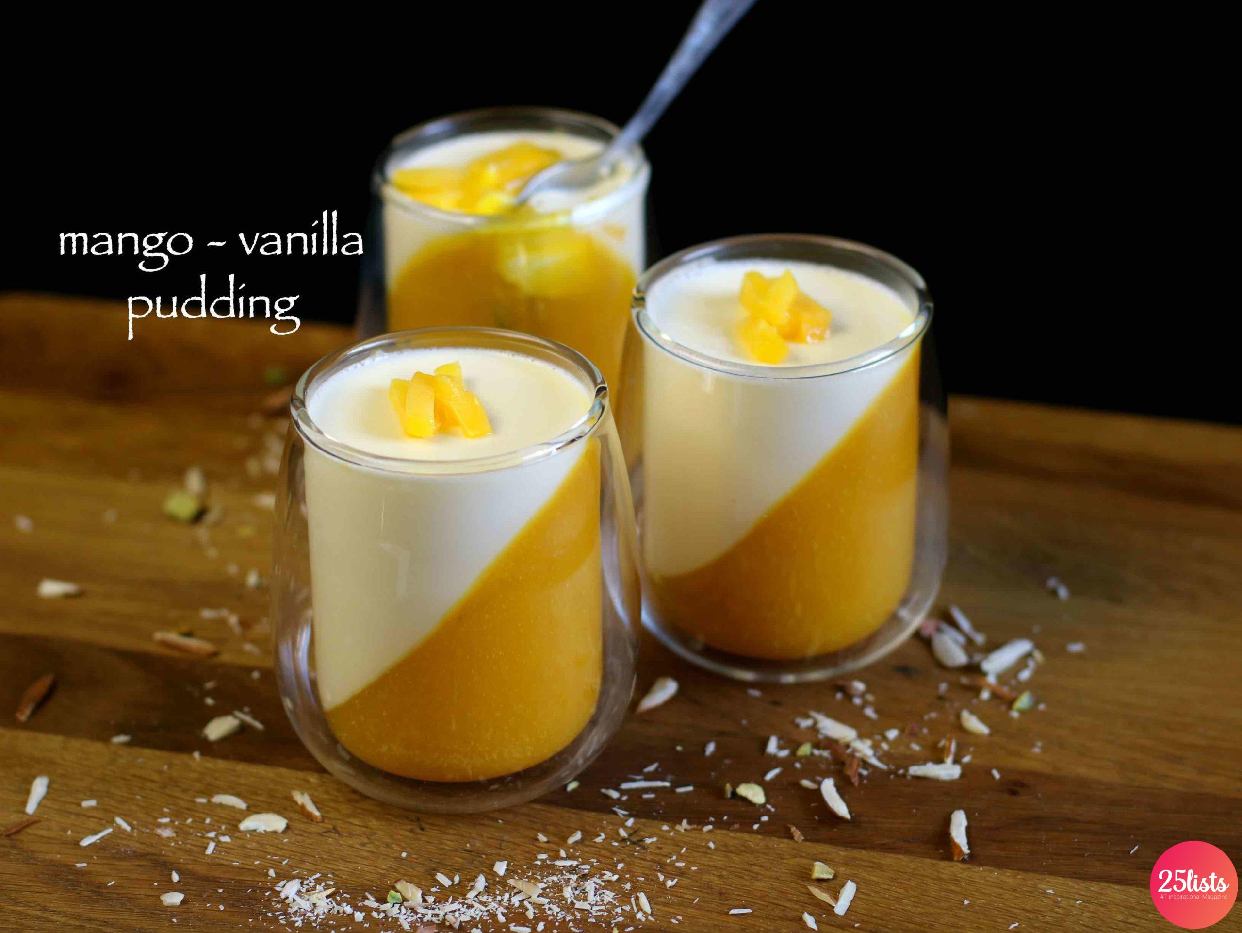 Mango Pudding : Recipe and best photos
