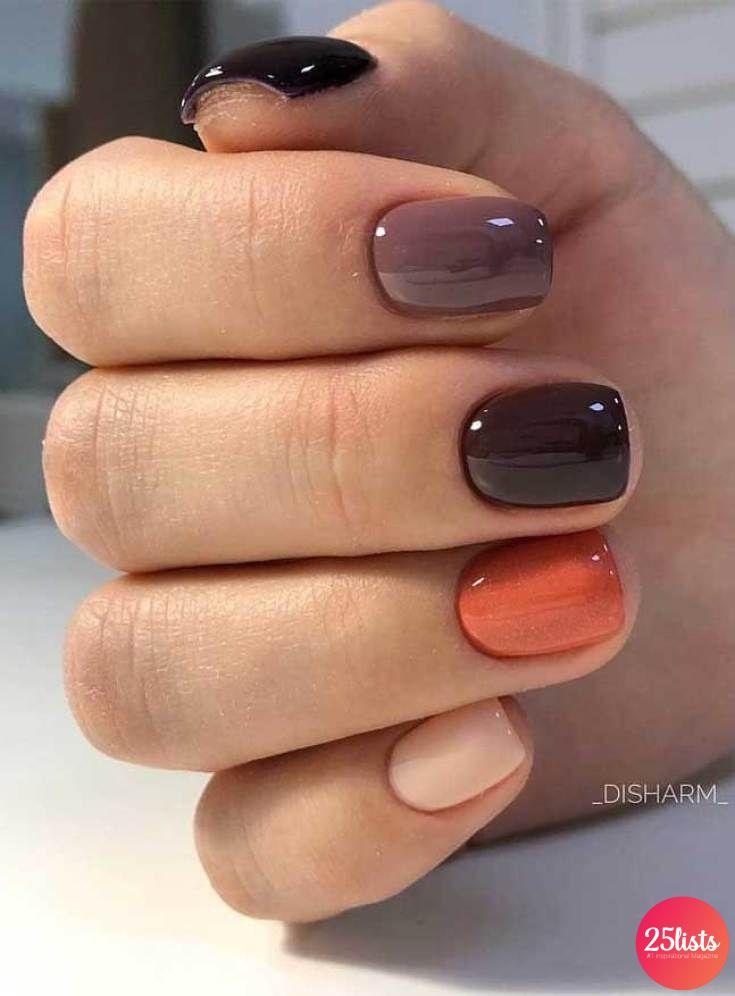 List : 35 Fall Nail Art ideas and Autumn Color Combos to try on this season