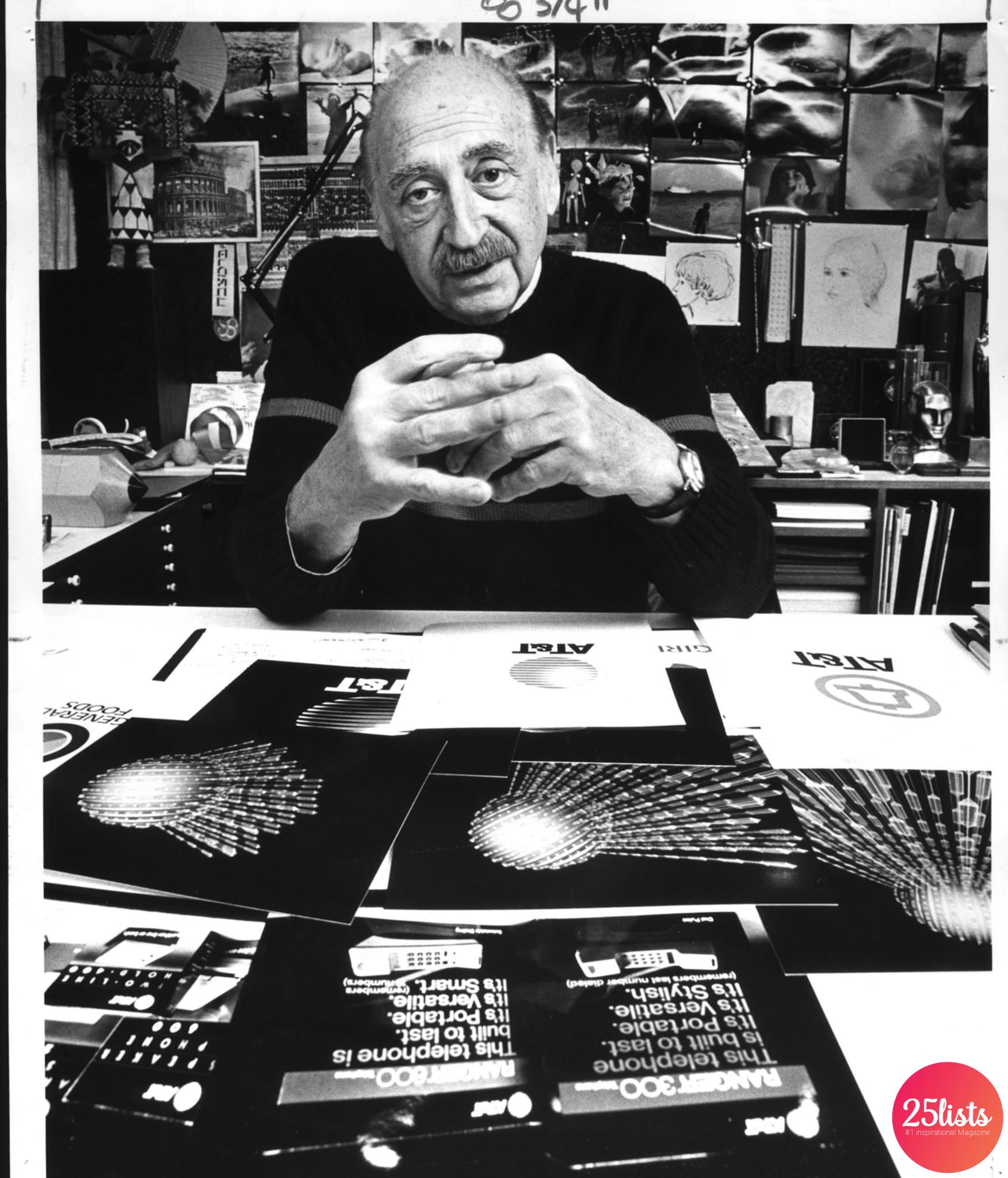 Who was Saul Bass history of the illustrator Leading