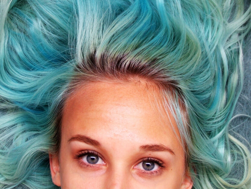 dye your hair blue
