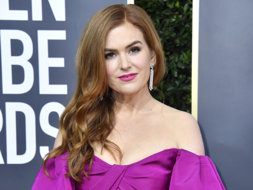 Isla Fisher, warm autumn, fabulous natural red with a golden copper shade