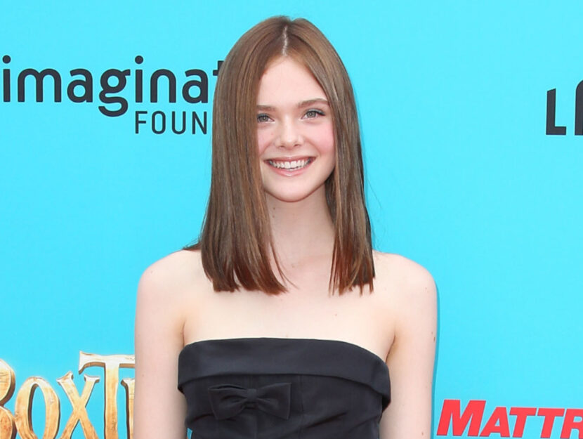 Elle Fanning is a light summer because natural blonde, dark brown could overpower her, m