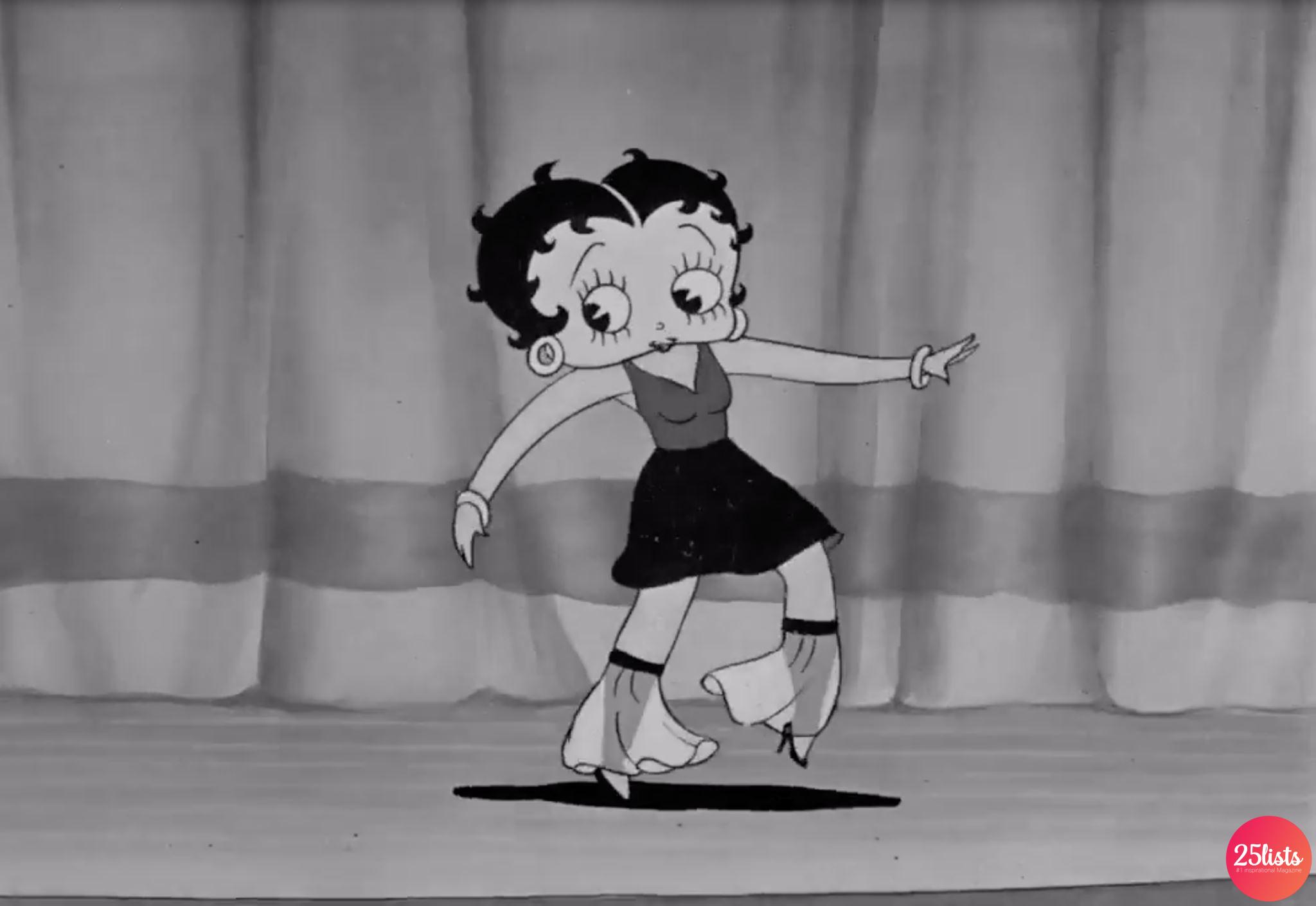 betty boop inspiration black